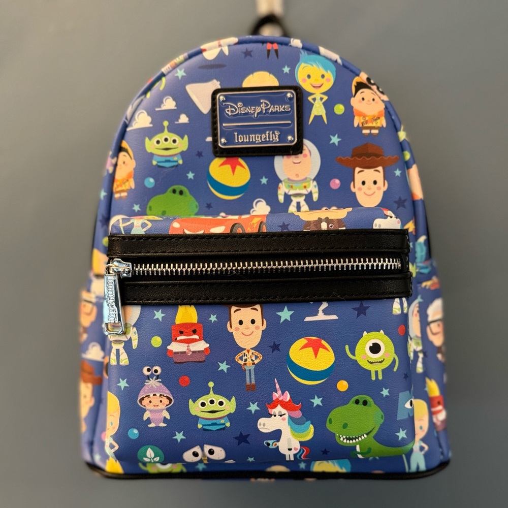 NWT Disney Parks Pixar Chibli Loungefly Backpack